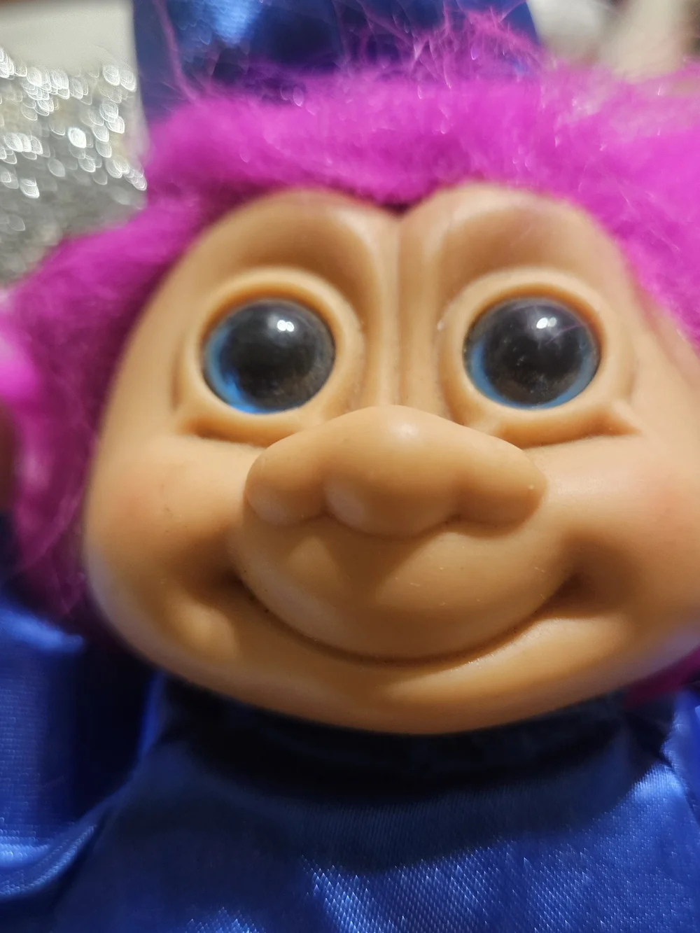 Russ Wizard Troll Plush Doll Pink Hair